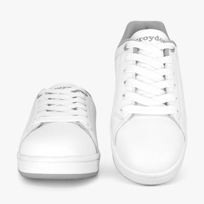 Tenis Croydon colegial unisex en color blanco