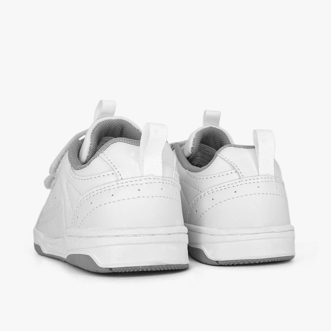 Tenis Croydon colegial unisex en color blanco