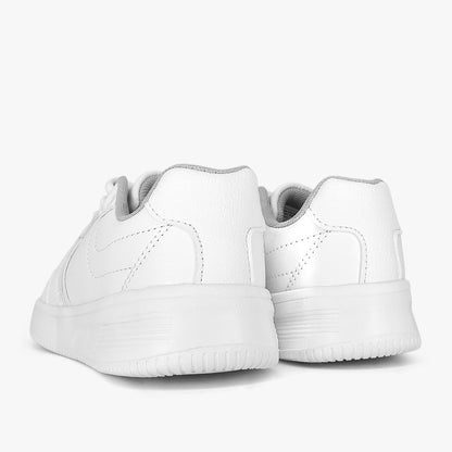 Tenis Croydon colegial unisex en color blanco