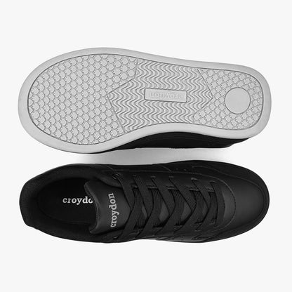 Tenis Croydon colegial unisex en color negro