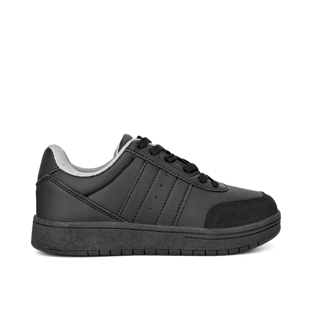 Tenis Croydon colegial unisex en color negro