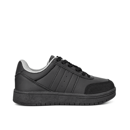 Tenis Croydon colegial unisex en color negro