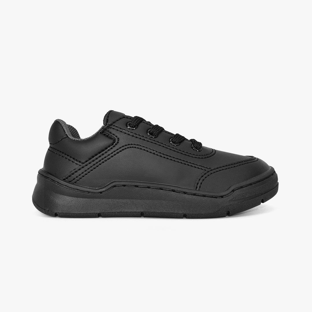 Tenis Croydon colegial unisex en color negro