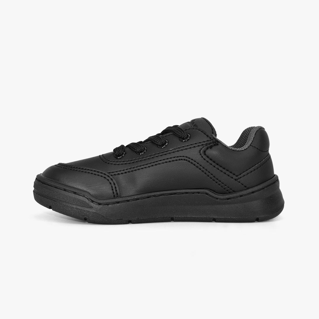Tenis Croydon colegial unisex en color negro
