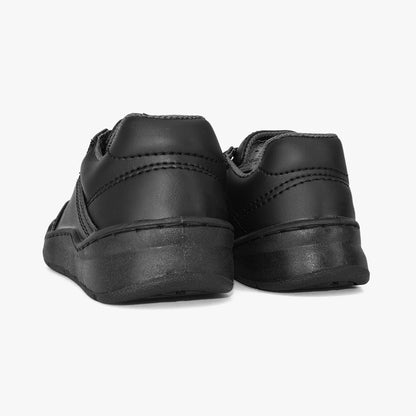 Tenis Croydon colegial unisex en color negro