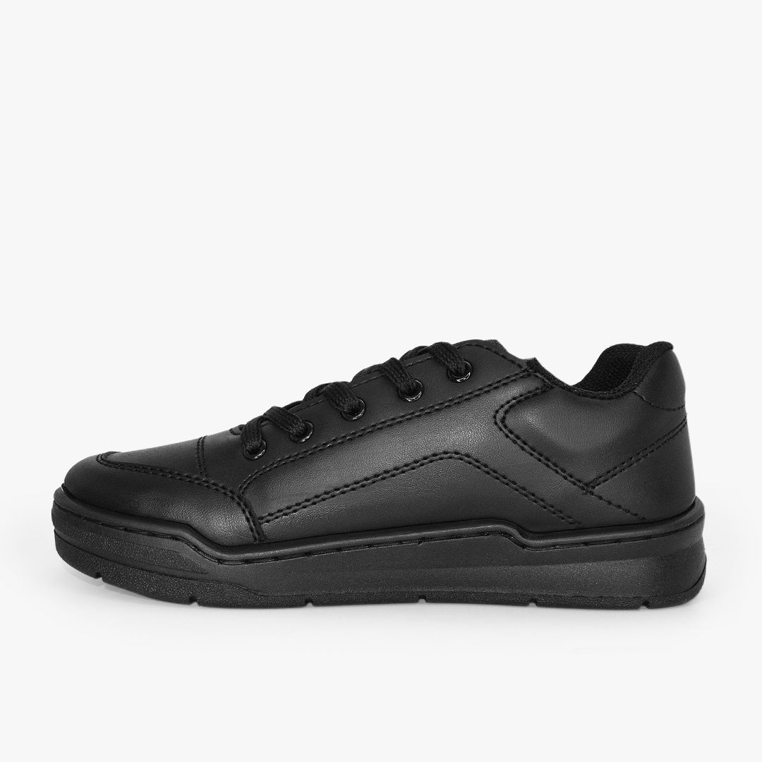 Tenis Croydon colegial unisex en color negro