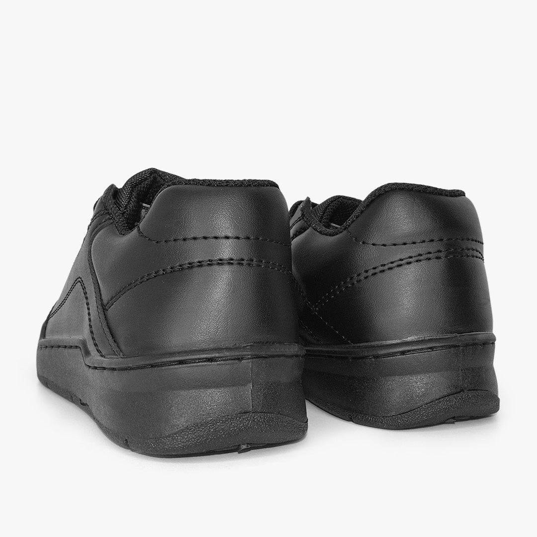 Tenis Croydon colegial unisex en color negro