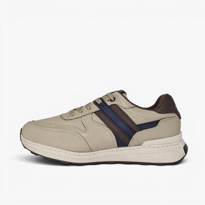 Tenis para hombre en color almendra
