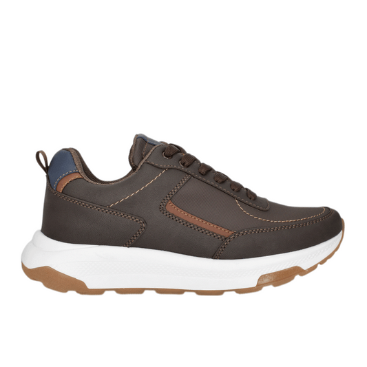 Tenis casuales para hombre en color café