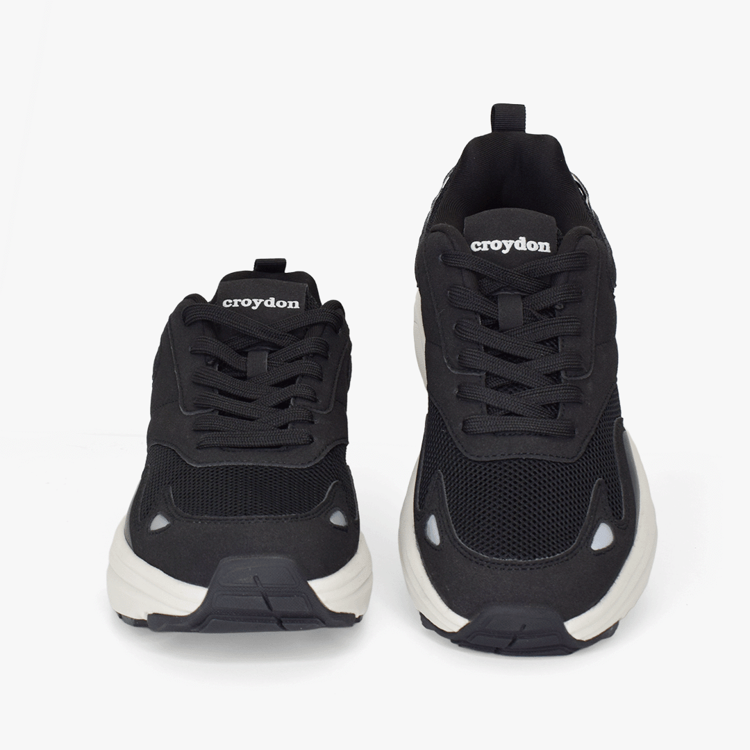 Tenis lebot Croydon para hombre en color negro