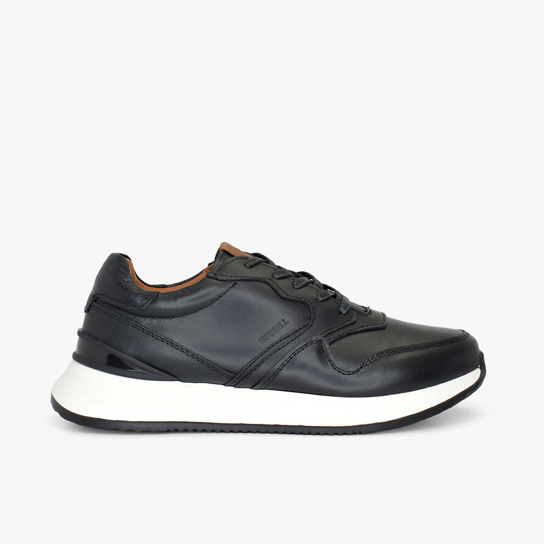Tenis casuales para hombre en color negro