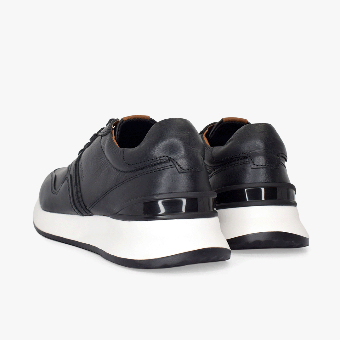 Tenis casuales para hombre en color negro