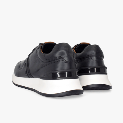 Tenis casuales para hombre en color negro