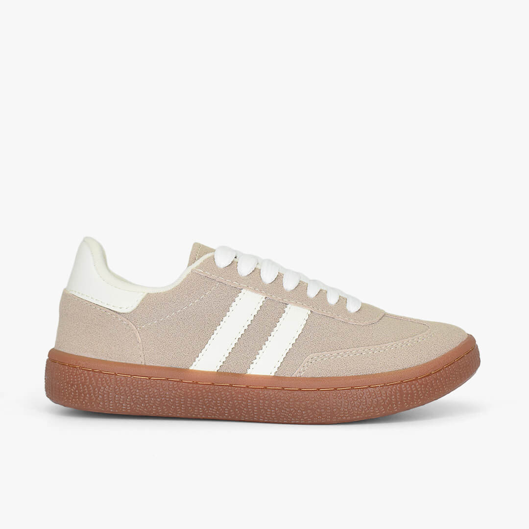 Tenis para mujer en color beige crema