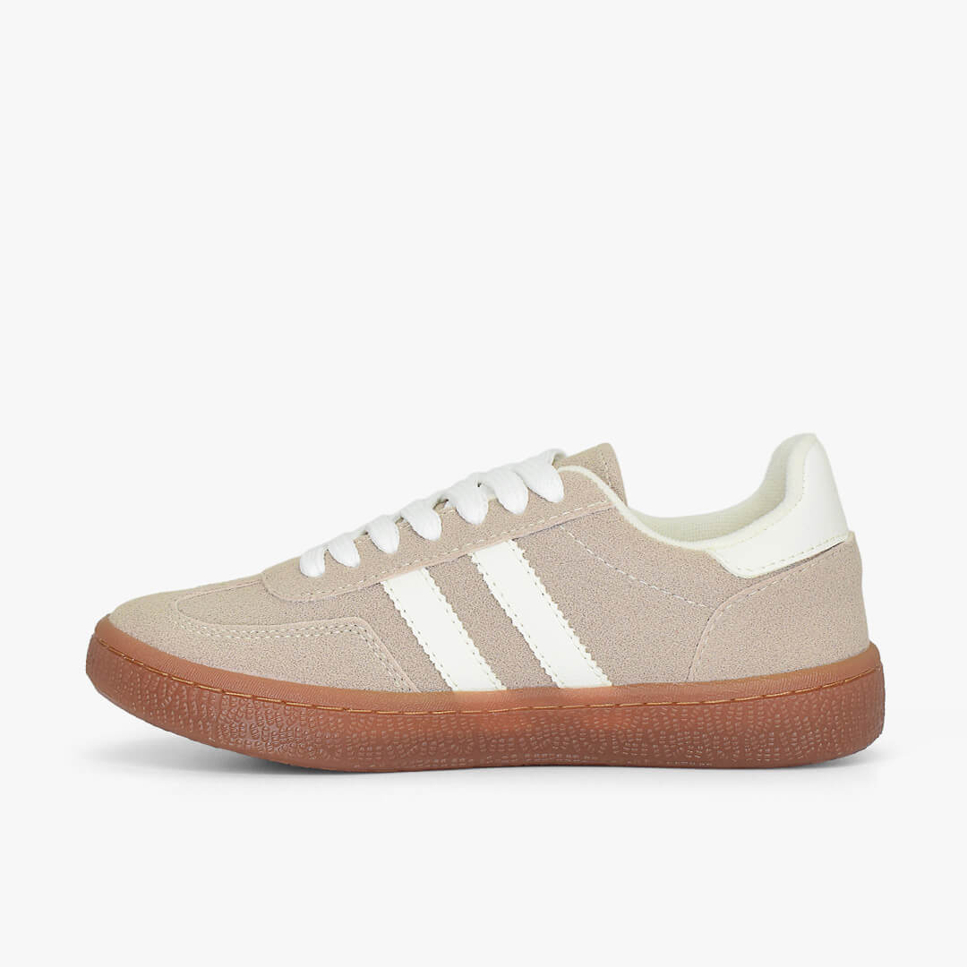 Tenis para mujer en color beige crema