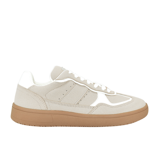 Tenis para mujer en color beige crema