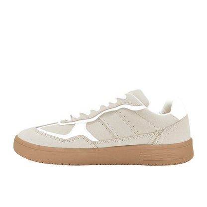Tenis para mujer en color beige crema