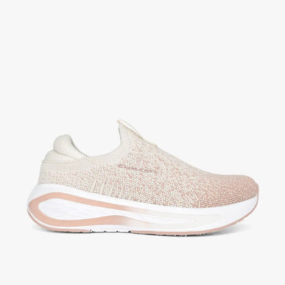 Tenis Genav Croydon para mujer en color beige crema
