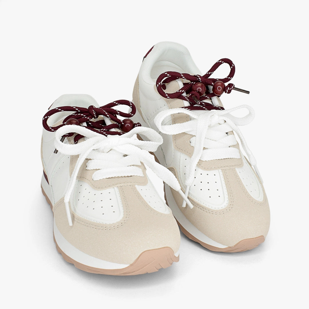 Tenis para mujer en color beige