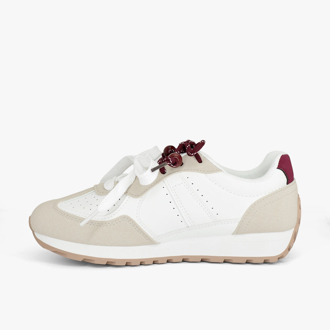Tenis para mujer en color beige