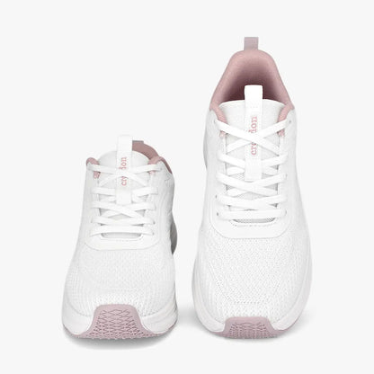 Tenis Mafos Croydon para mujer en color blanco rosado