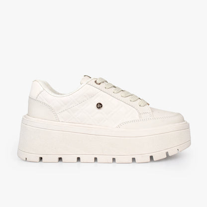 Tenis para mujer en color beige