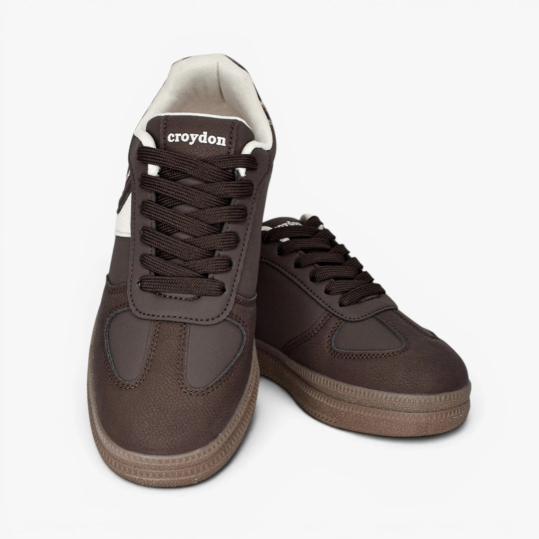 Tenis Mqek Croydon para mujer en color café