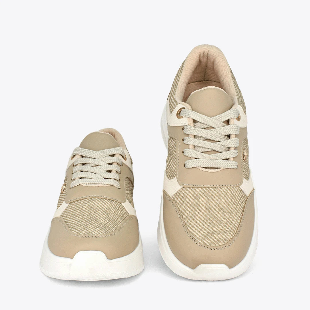 Tenis para mujer en color duna
