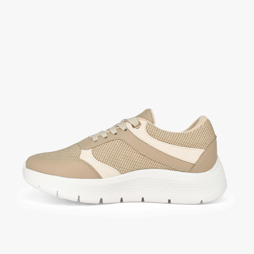 Tenis para mujer en color duna