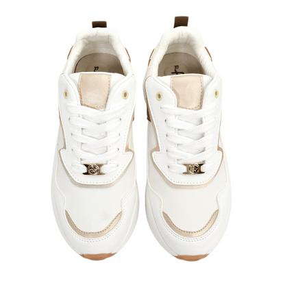 Tenis para mujer en color marfil