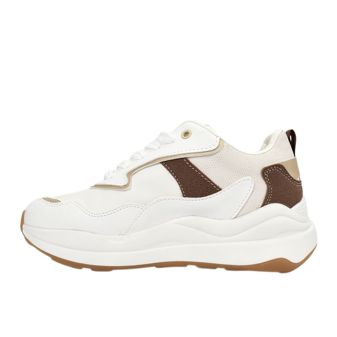 Tenis para mujer en color marfil