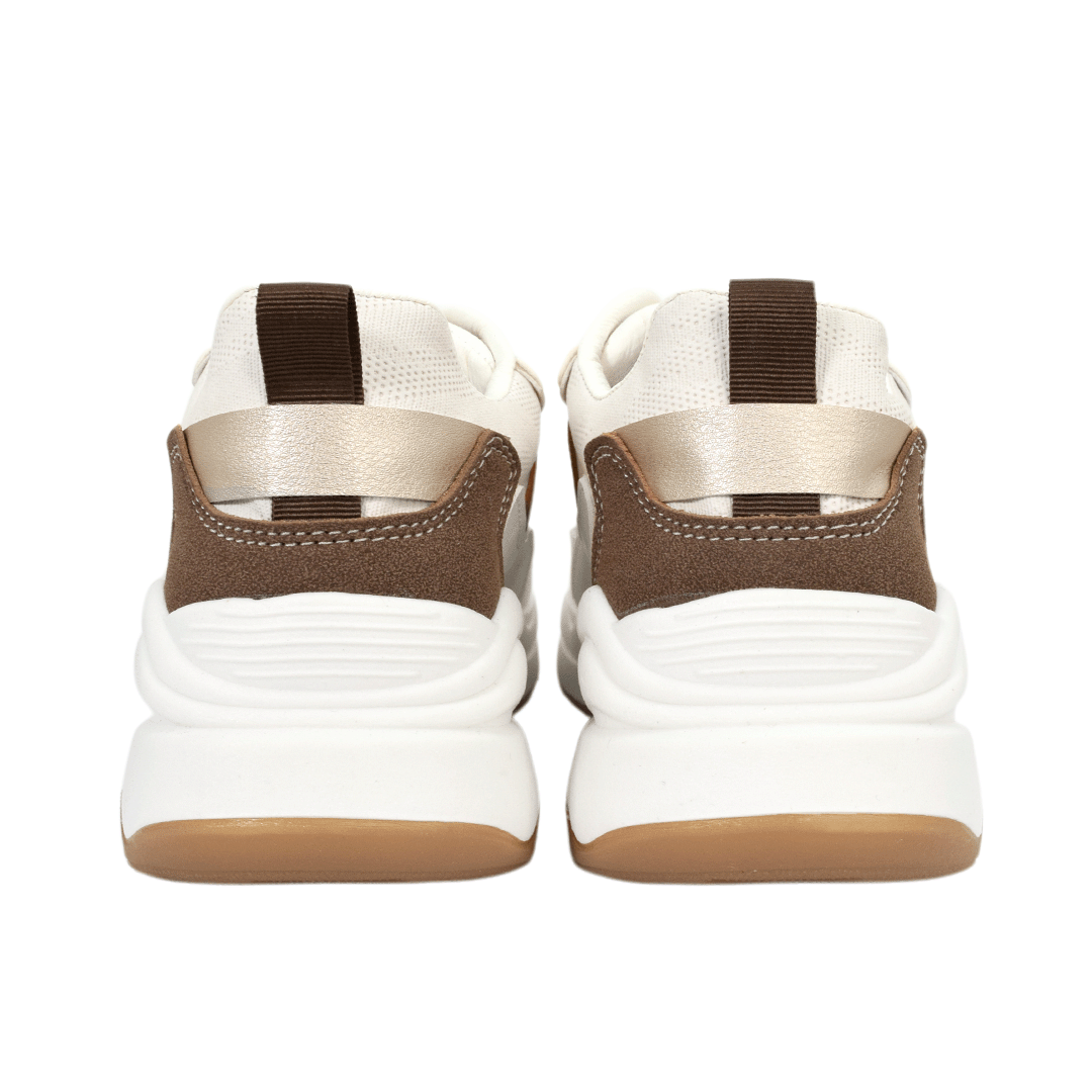 Tenis para mujer en color marfil
