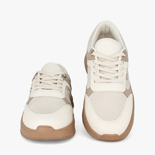 Tenis para mujer en color talco