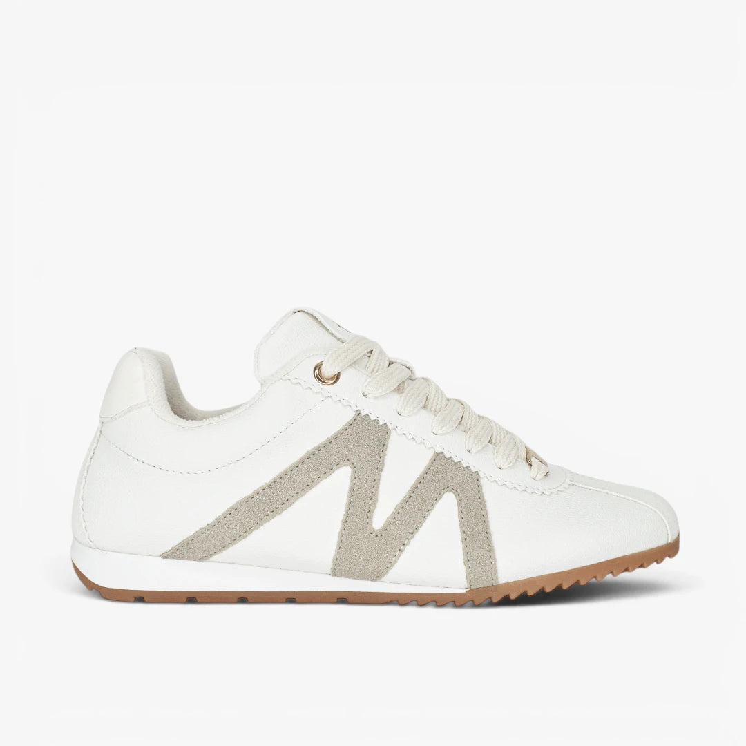 Tenis para mujer en color talco