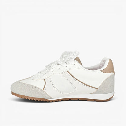 Tenis para mujer en color talco