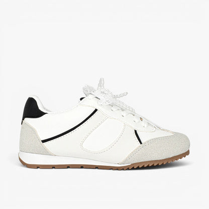 Tenis para mujer en color talco