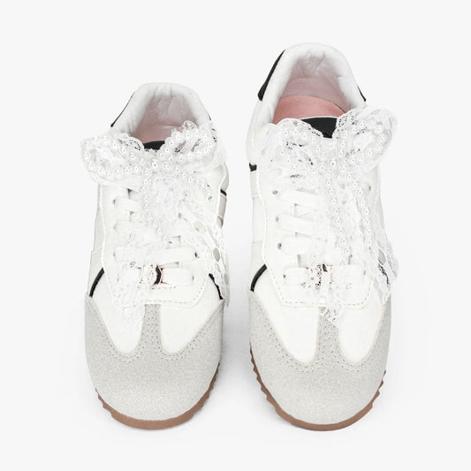 Tenis para mujer en color talco