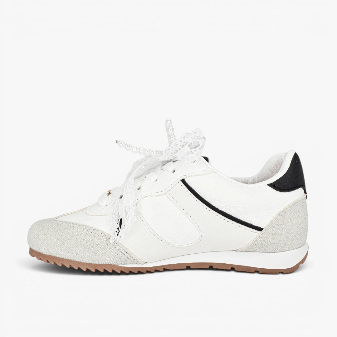 Tenis para mujer en color talco