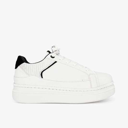 Tenis para mujer en color talco