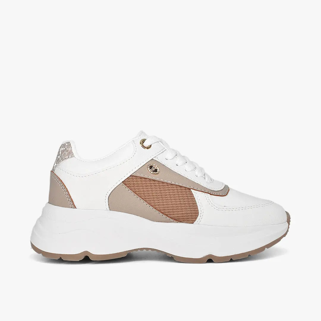 Tenis para mujer en color marfil