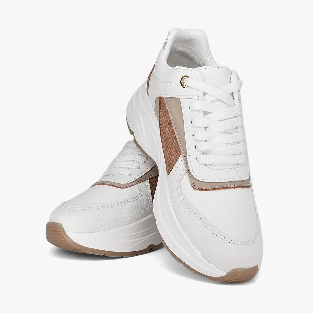 Tenis para mujer en color marfil