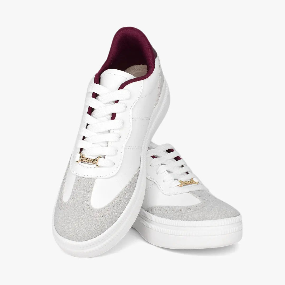 Tenis para mujer en color marfil