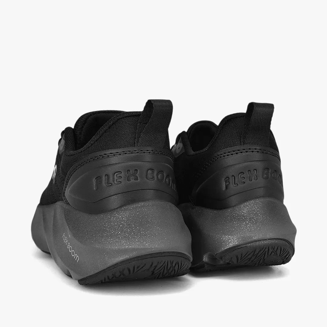Tenis OP Flexboom para mujer en color negro