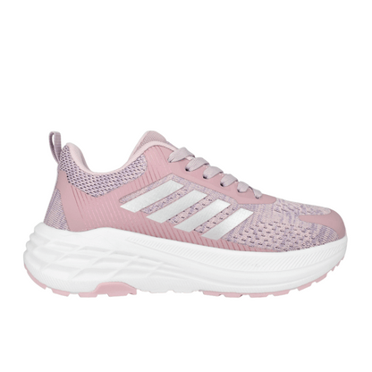 Tenis para mujer en color rosa palo rosa