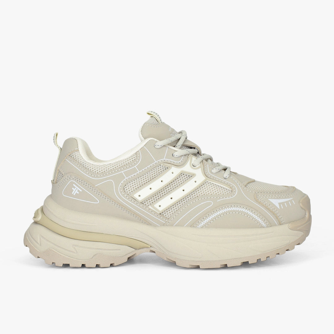 Tenis para mujer en color almendra