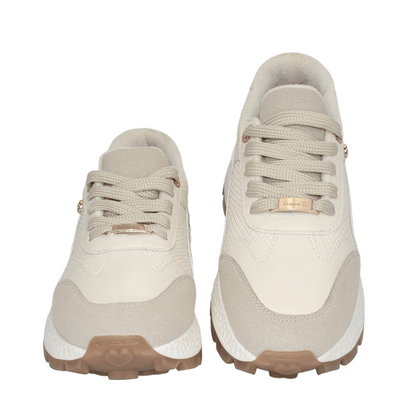 Tenis para mujer en color talco
