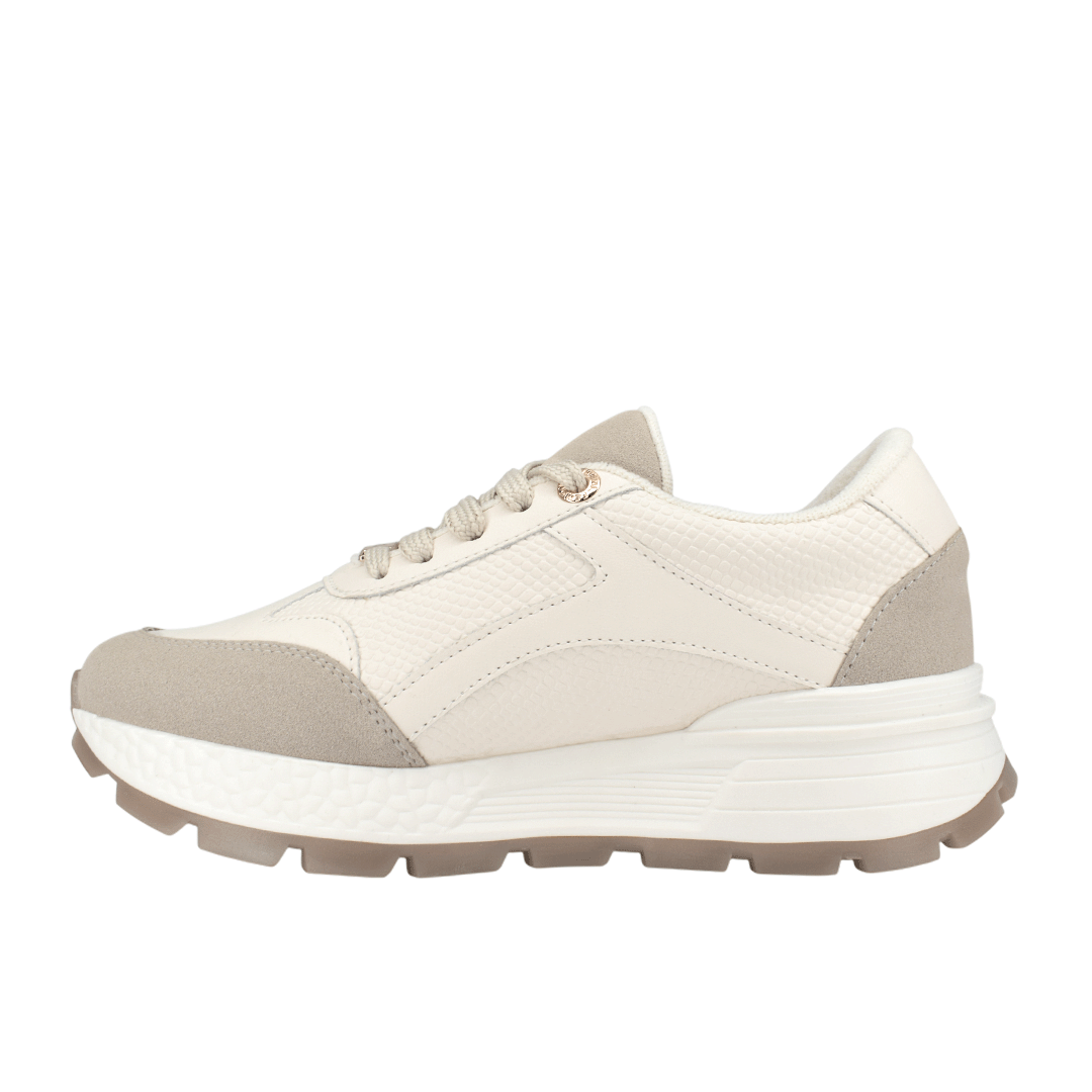 Tenis para mujer en color talco