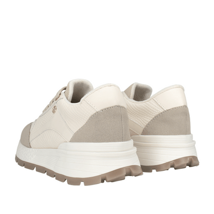 Tenis para mujer en color talco
