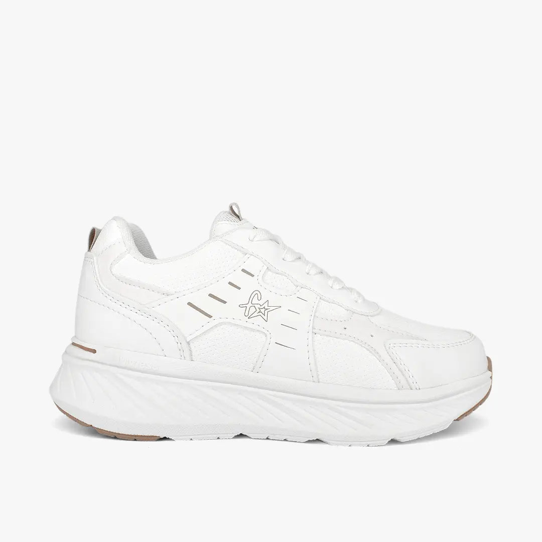 Tenis para mujer en color talco