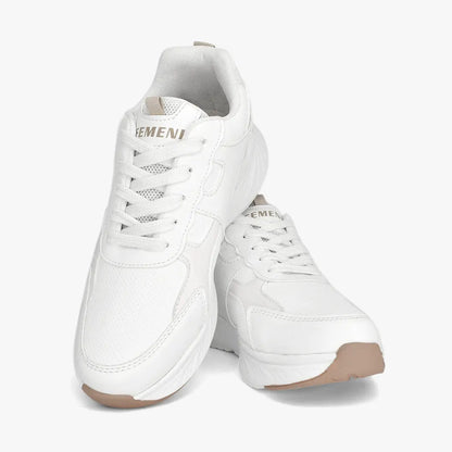 Tenis para mujer en color talco